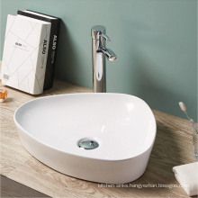 Contemporary Design Thin Edge Bathroom Wash Basin Ceramic Basin